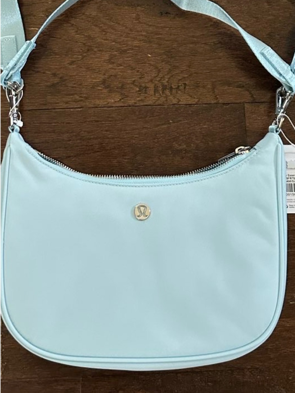 Lululemon City Essentials Small Shoulder Bag 3L-Foam cloud/silver-NWT - Picture 11 of 12